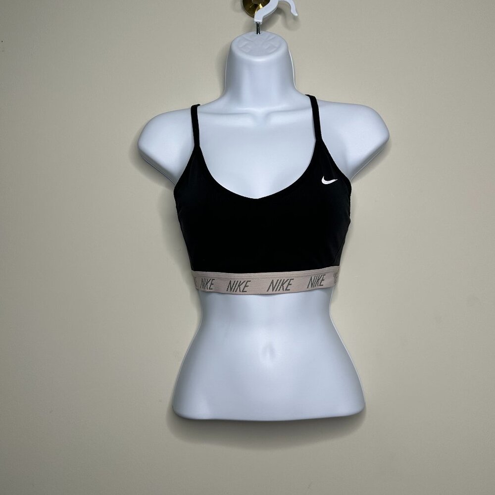 Nike Dri-Fit Black Sports Bra Women's Small